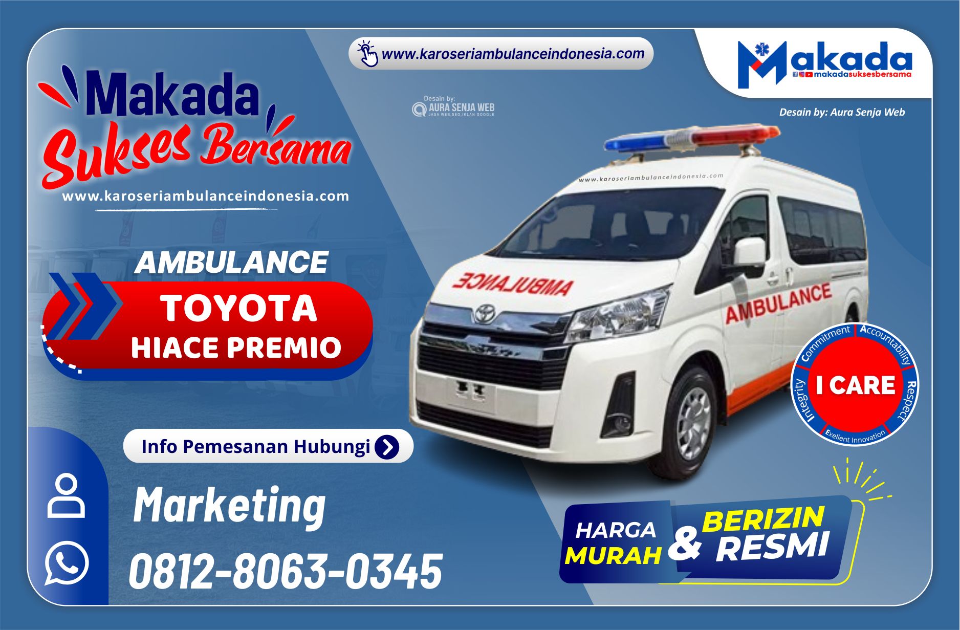 AMBULANCE HIACE PREMIO